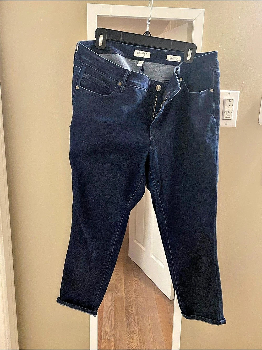 Sofia by Sofia Vergara Skinny Jeans Waist 16W in Blue